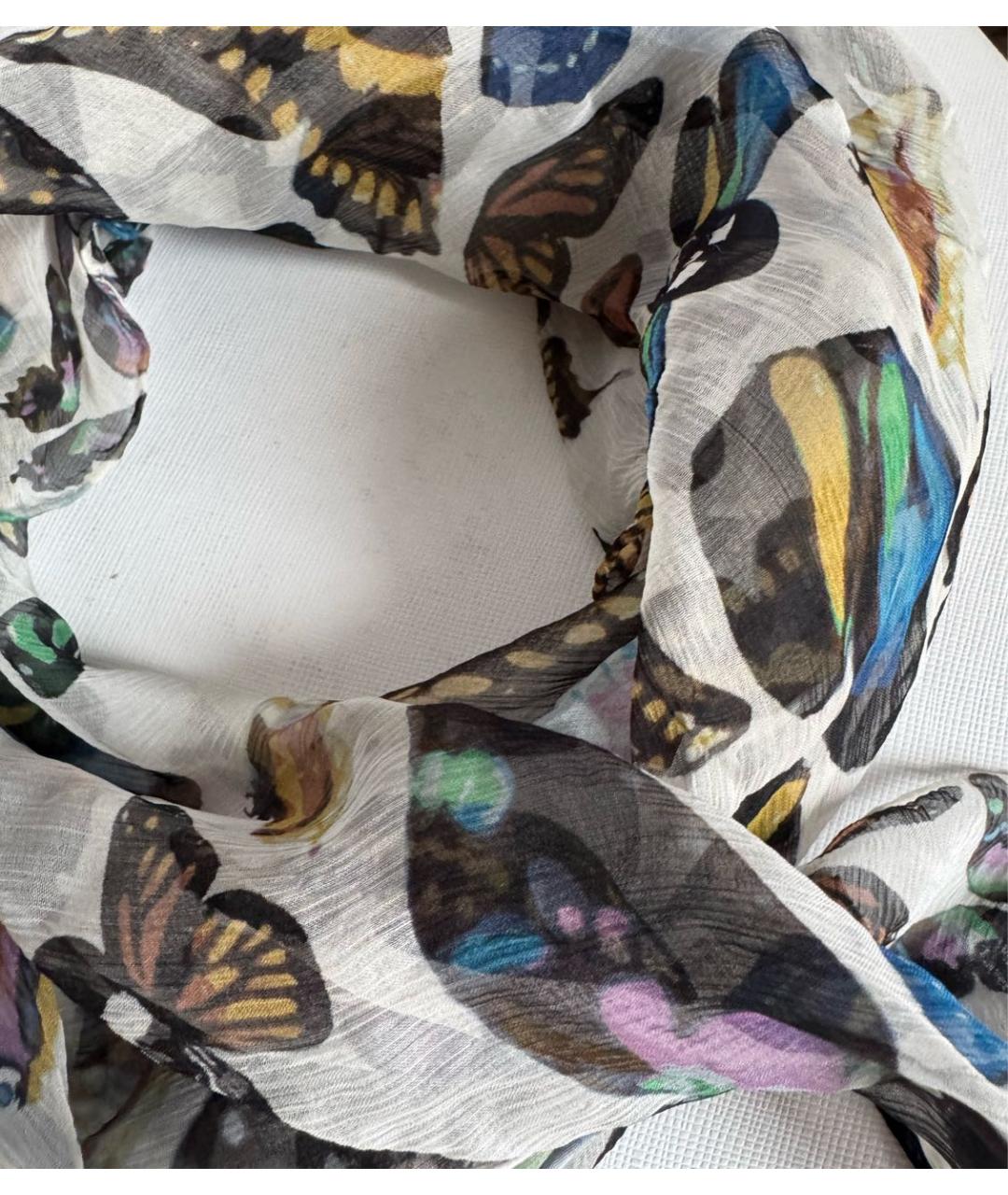 PHILIPP PLEIN Мульти шелковый платок, фото 5