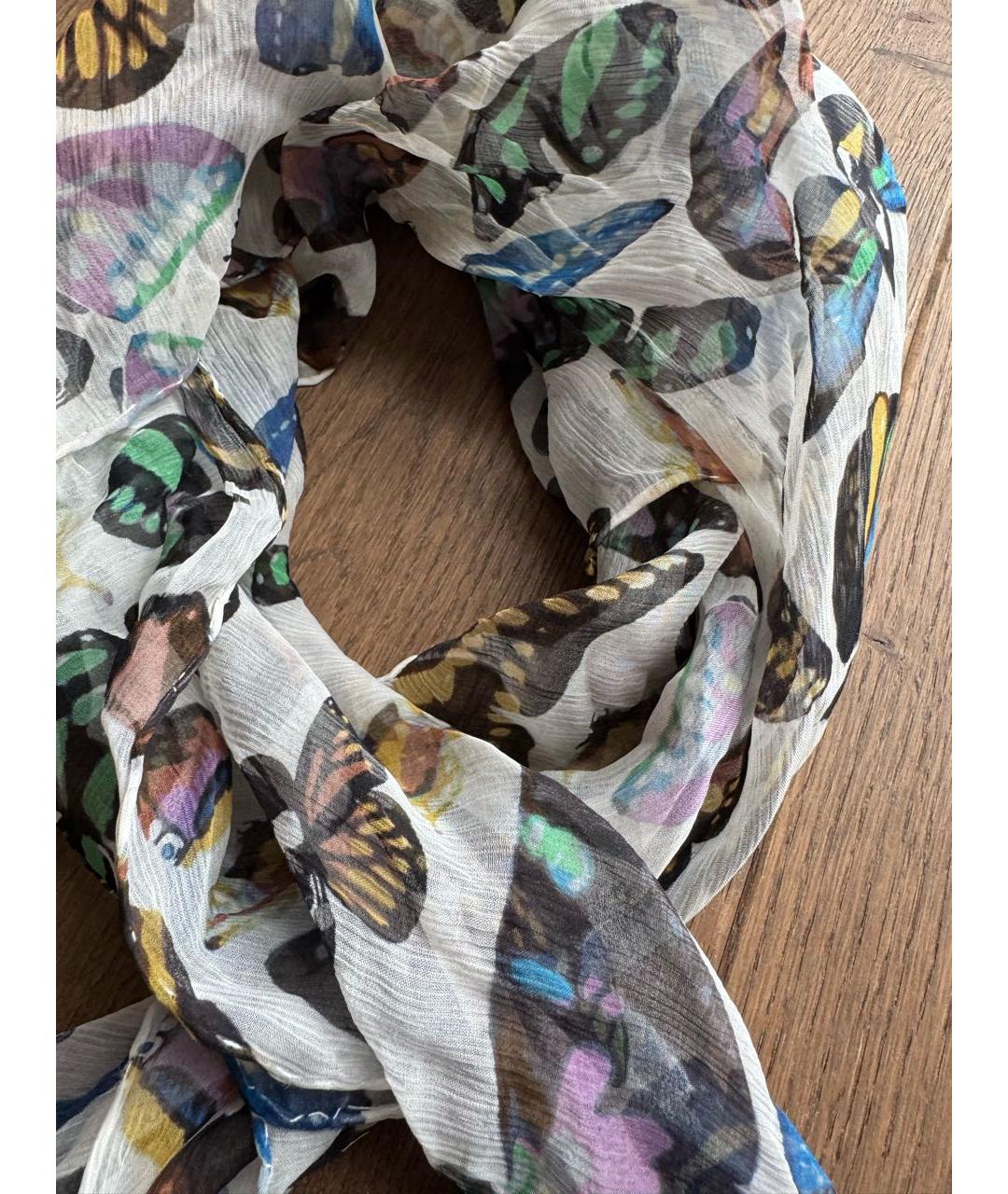 PHILIPP PLEIN Мульти шелковый платок, фото 4