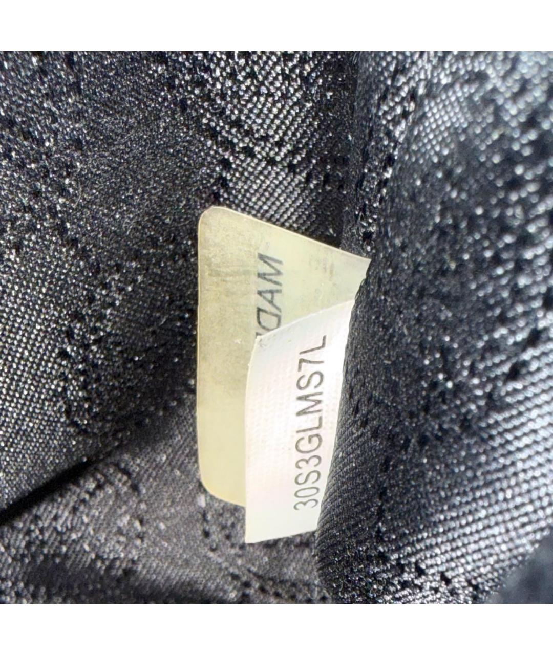 MICHAEL KORS Черная кожаная сумка с короткими ручками, фото 6