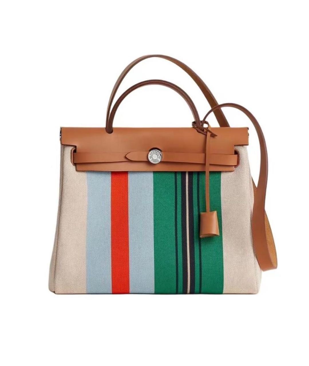 HERMES Мульти кожаная сумка с короткими ручками, фото 1