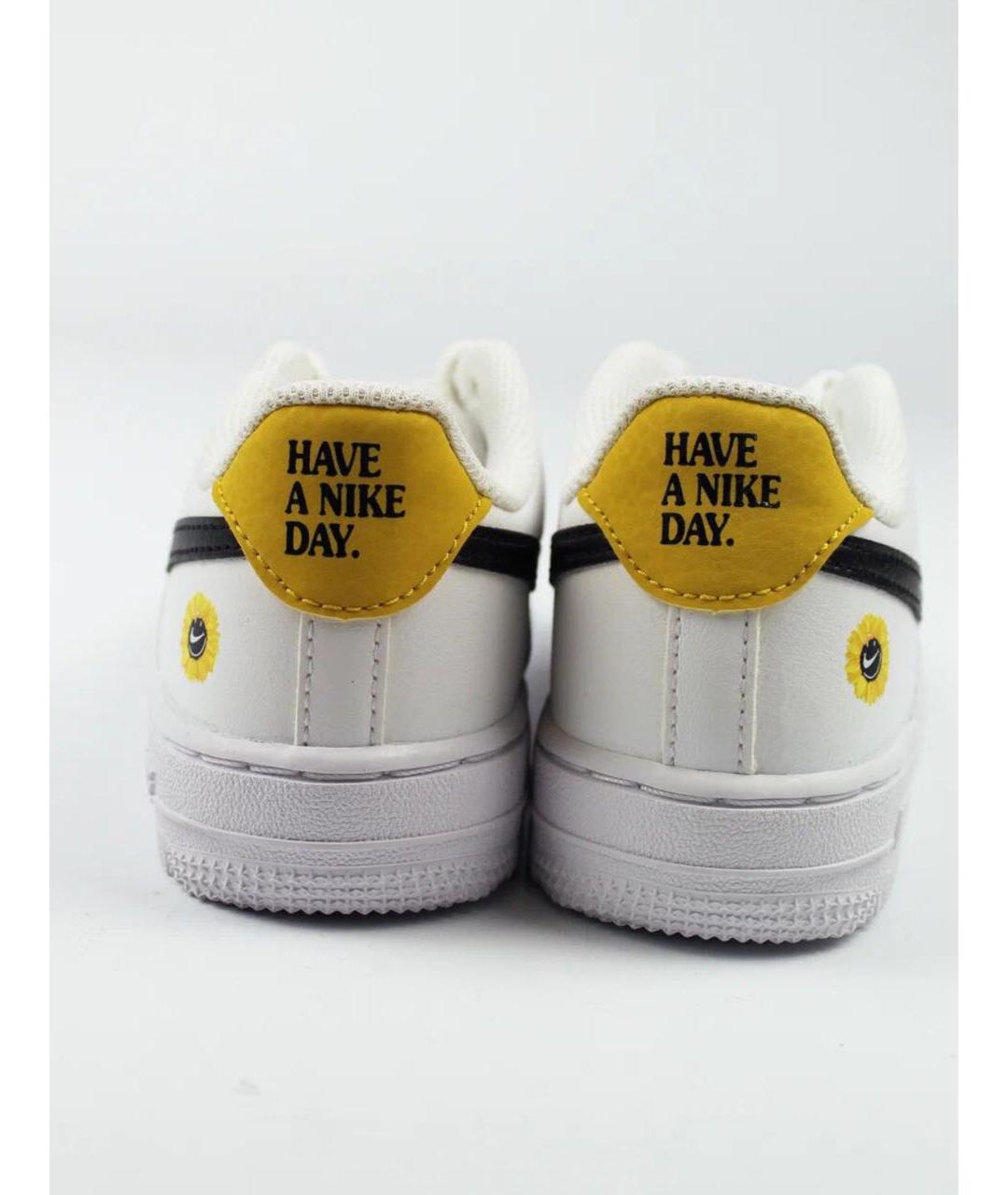 NIKE Белые кожаные кеды, фото 4