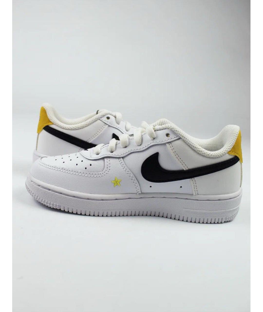 NIKE Белые кожаные кеды, фото 5