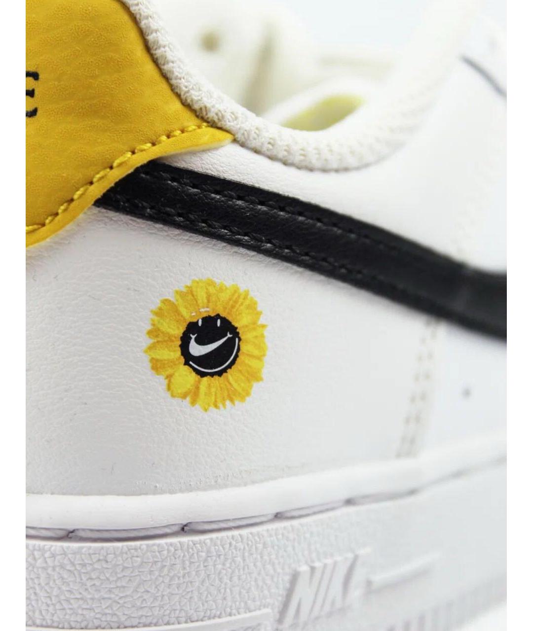 NIKE Белые кожаные кеды, фото 3