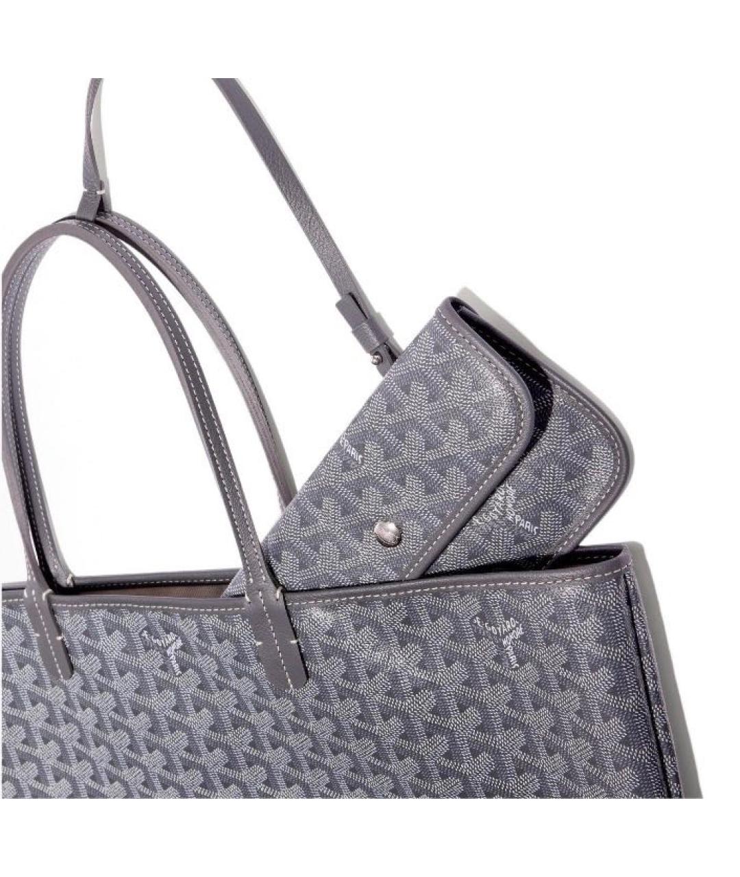 GOYARD Серая сумка тоут, фото 3