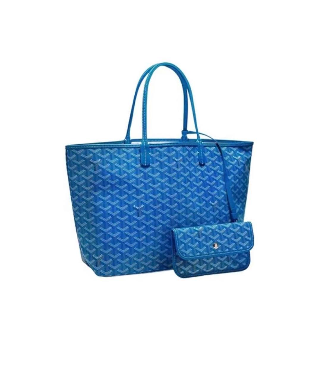 GOYARD Синяя сумка тоут, фото 2