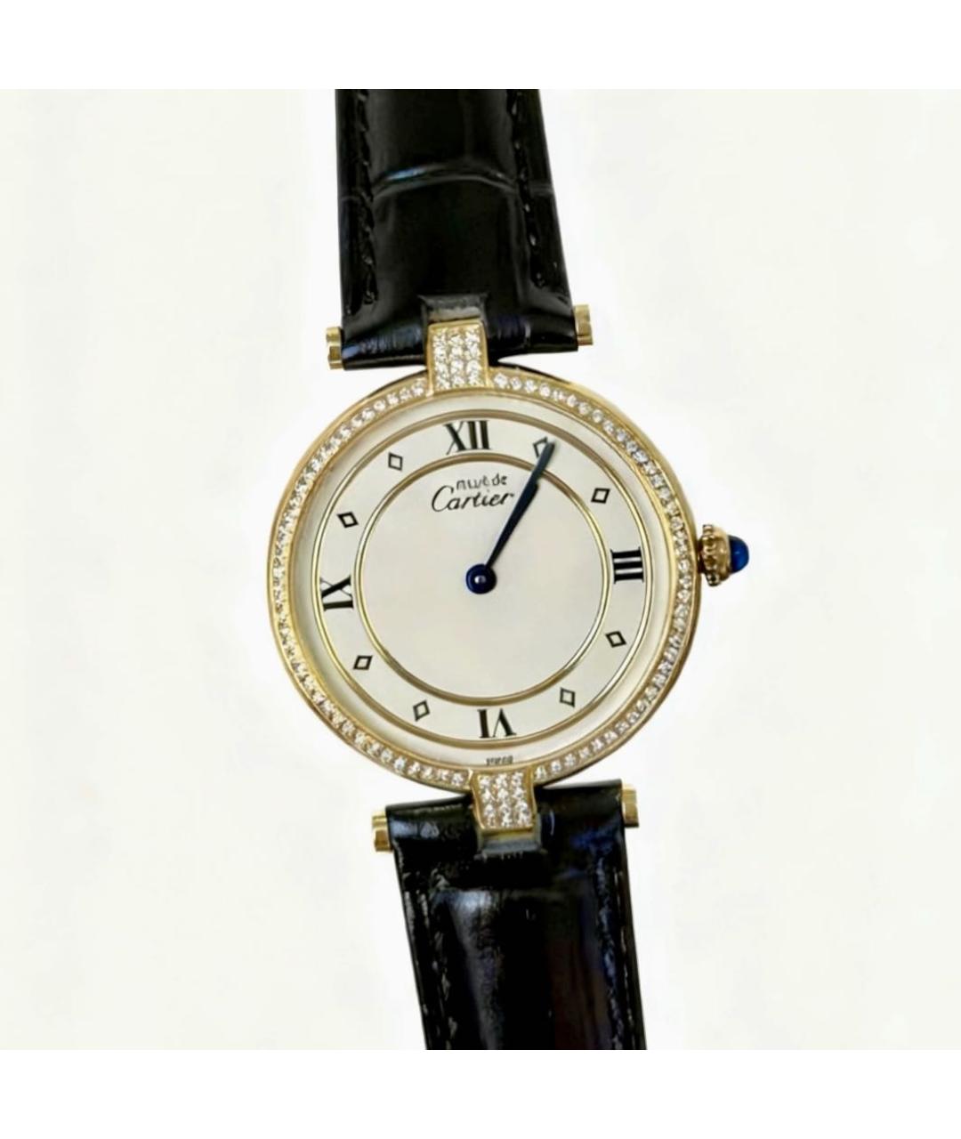 CARTIER Золотые часы из желтого золота, фото 2