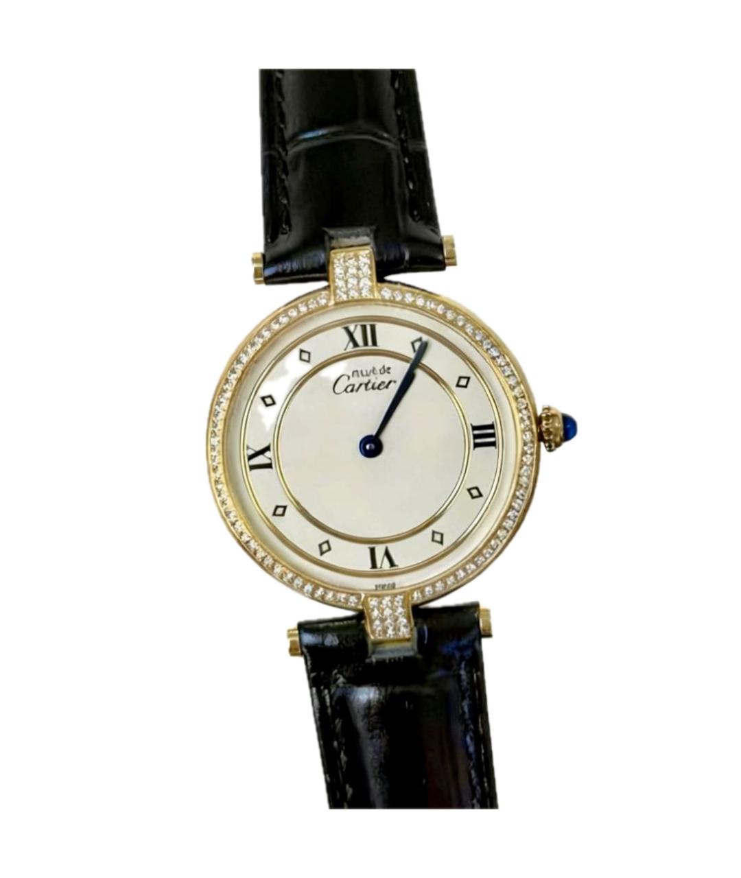 CARTIER Золотые часы из желтого золота, фото 1