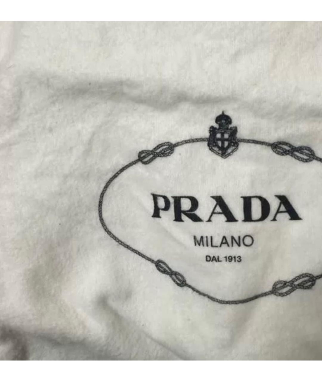 PRADA Коричневая кожаная сумка через плечо, фото 2