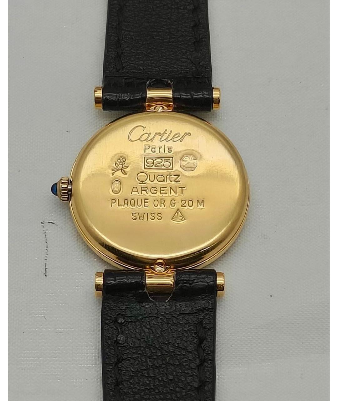 CARTIER Золотые часы из желтого золота, фото 3