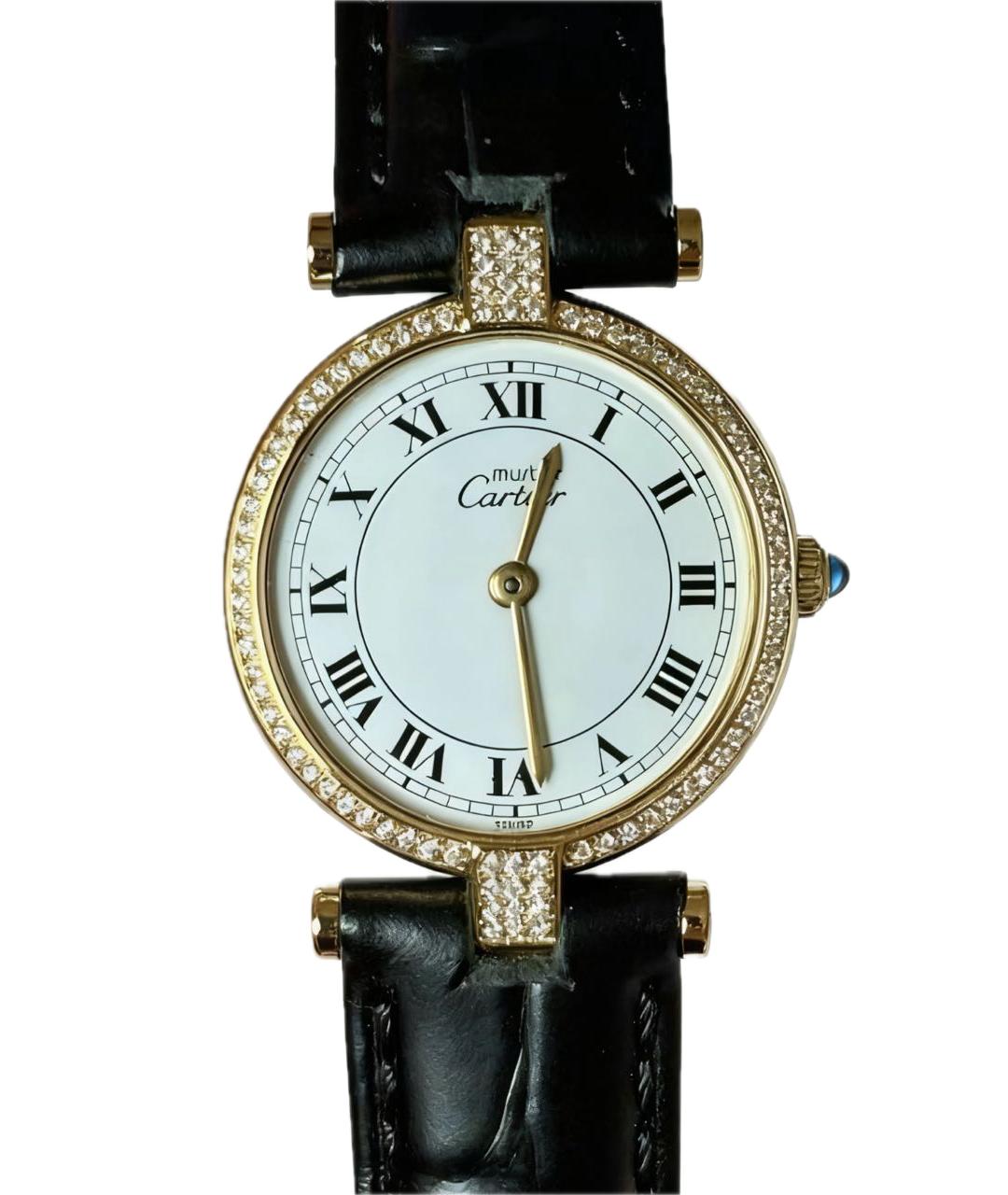 CARTIER Золотые часы из желтого золота, фото 1