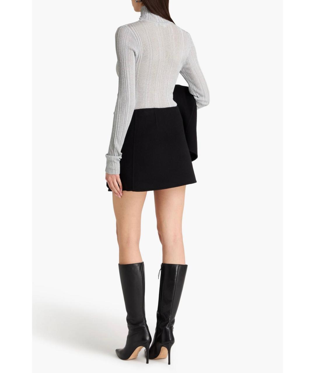 EMILIO PUCCI Черная юбка мини, фото 3