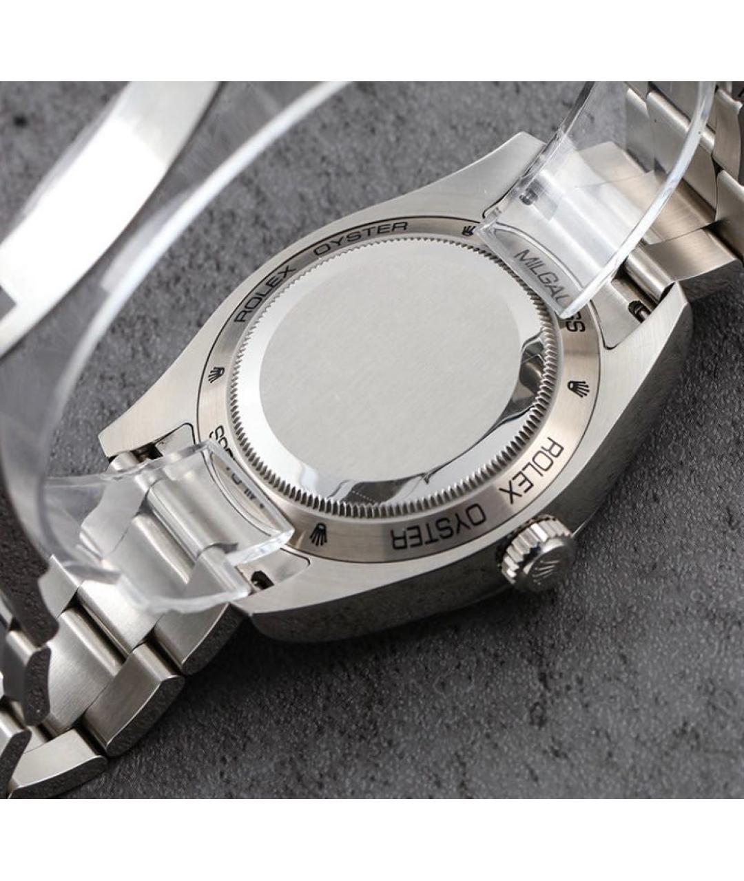 ROLEX Зеленые металлические часы, фото 3