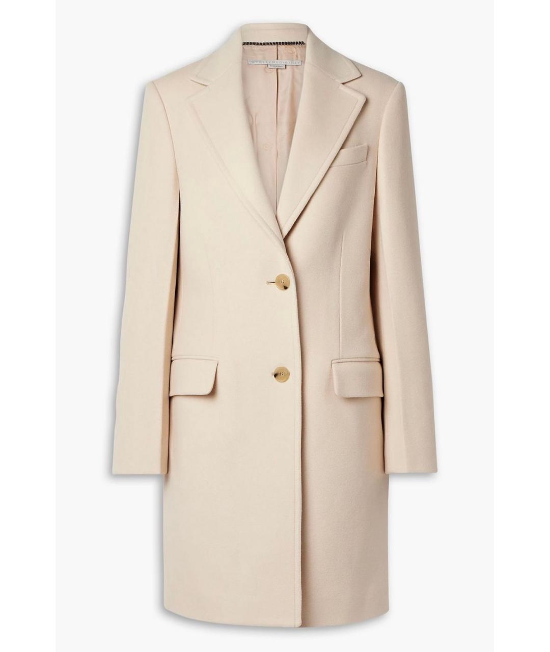 STELLA MCCARTNEY Бежевое пальто, фото 5