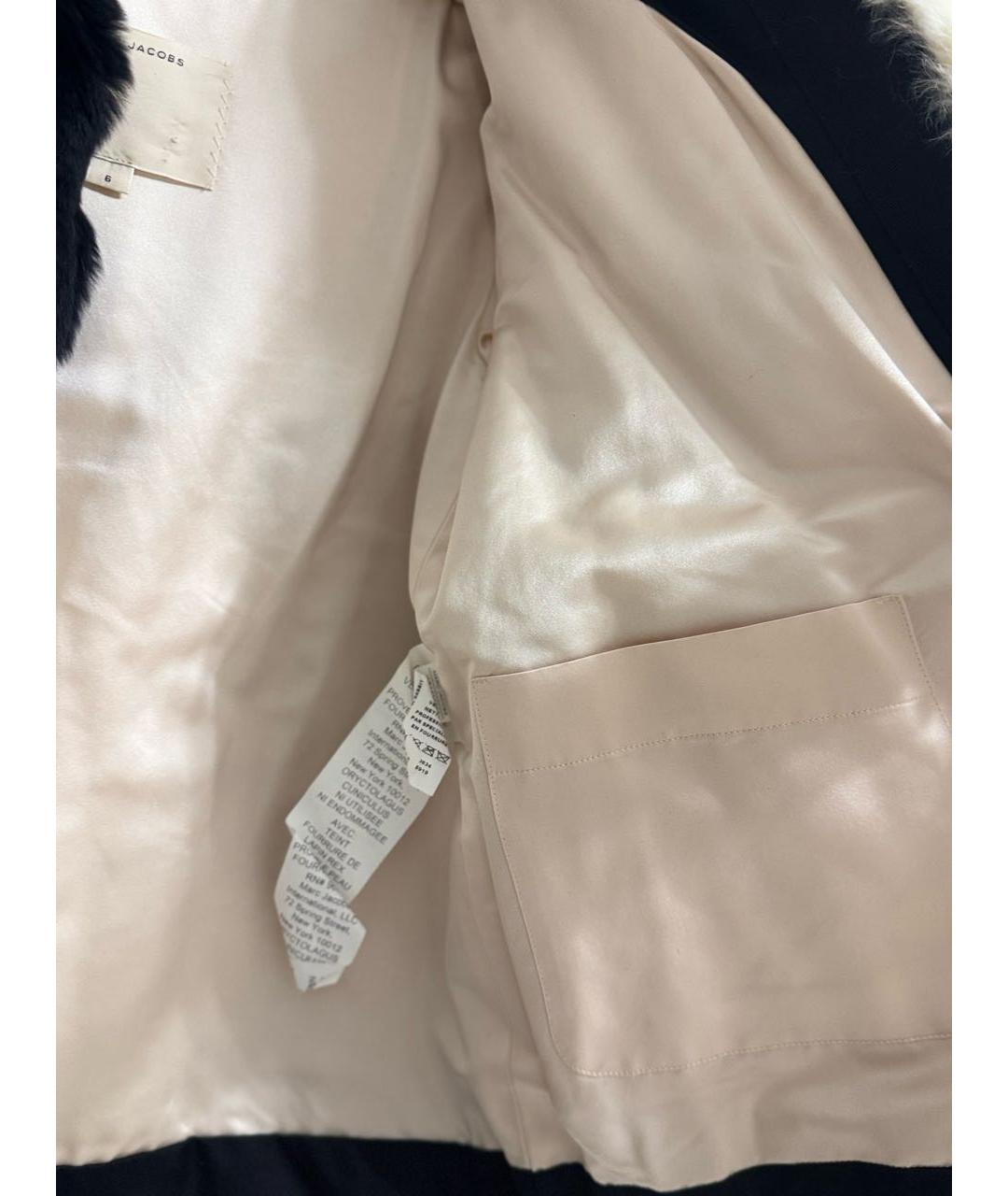 MARC JACOBS Белая меховая шуба, фото 6