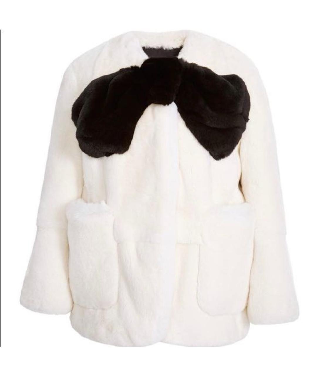MARC JACOBS Белая меховая шуба, фото 9
