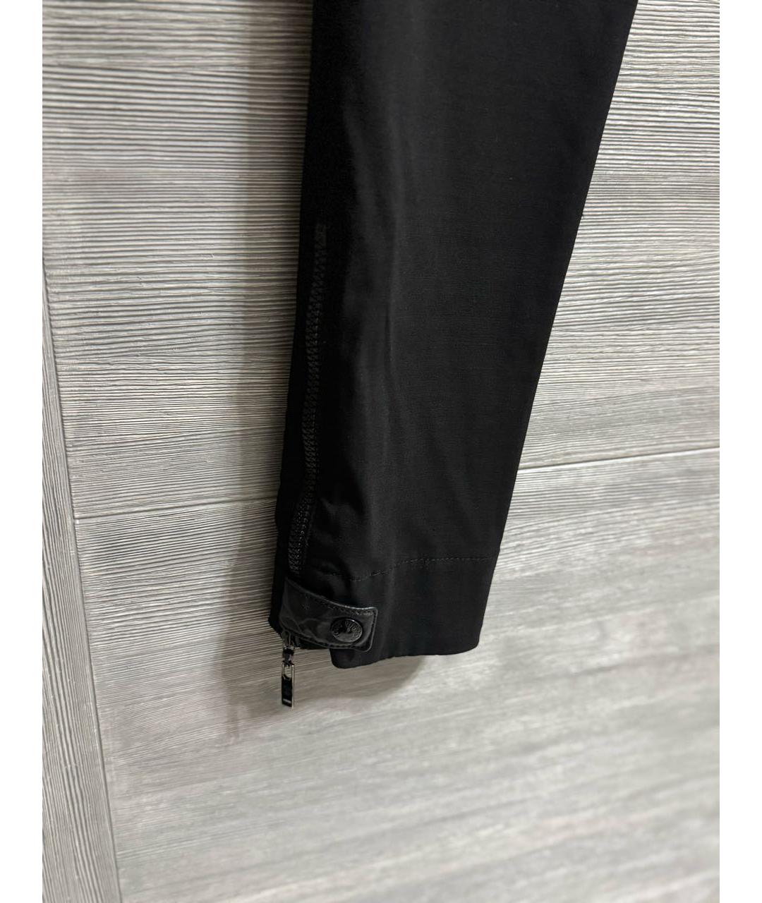 LOUIS VUITTON Черные шерстяные брюки узкие, фото 6