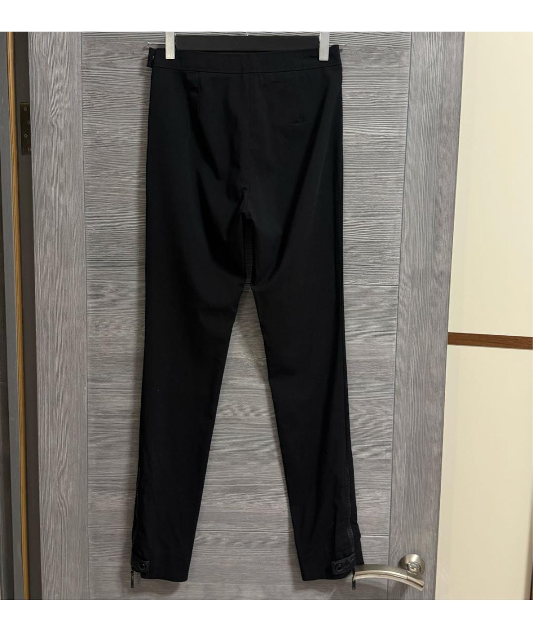 LOUIS VUITTON Черные шерстяные брюки узкие, фото 7