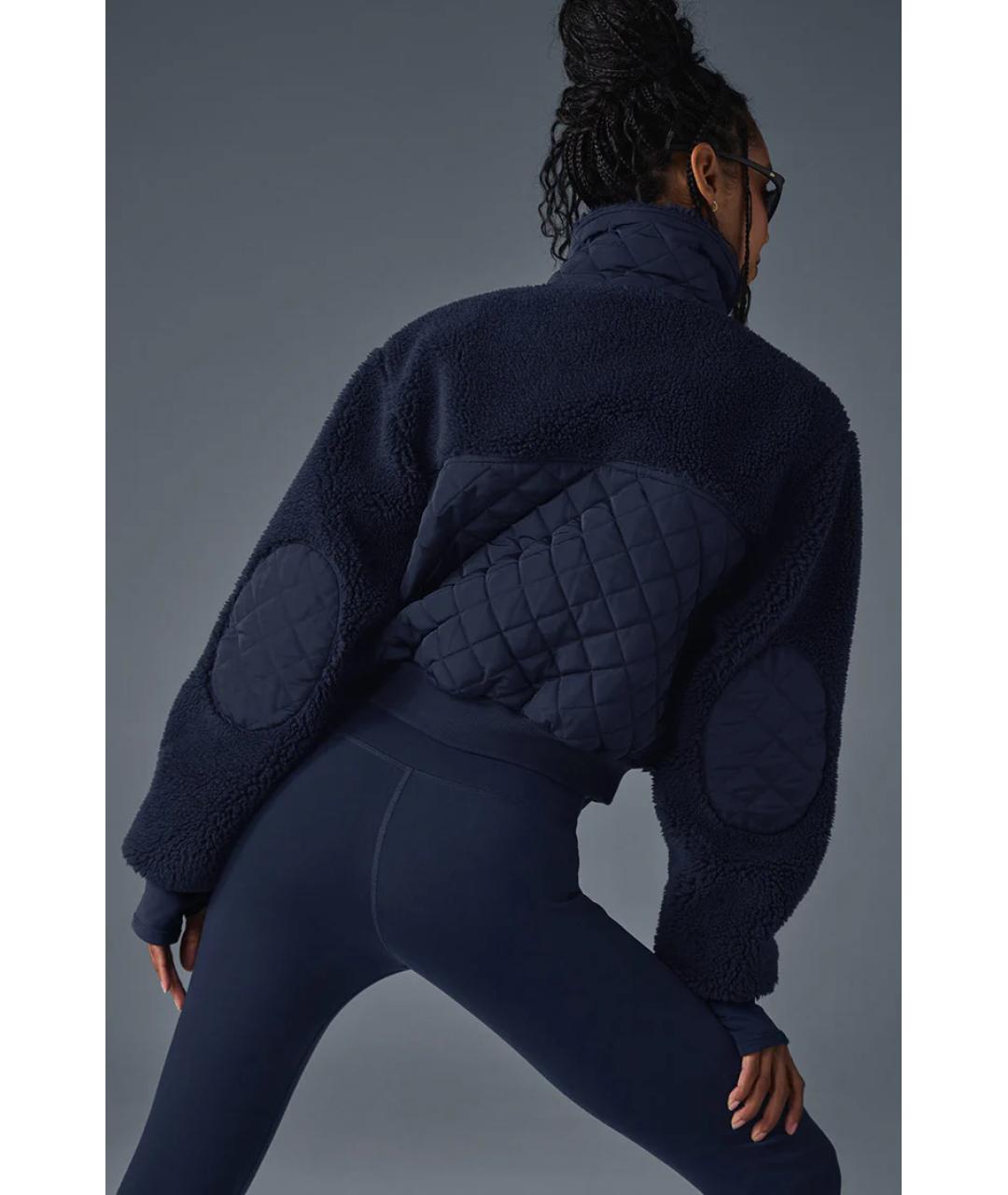 ALO YOGA Темно-синяя куртка, фото 4