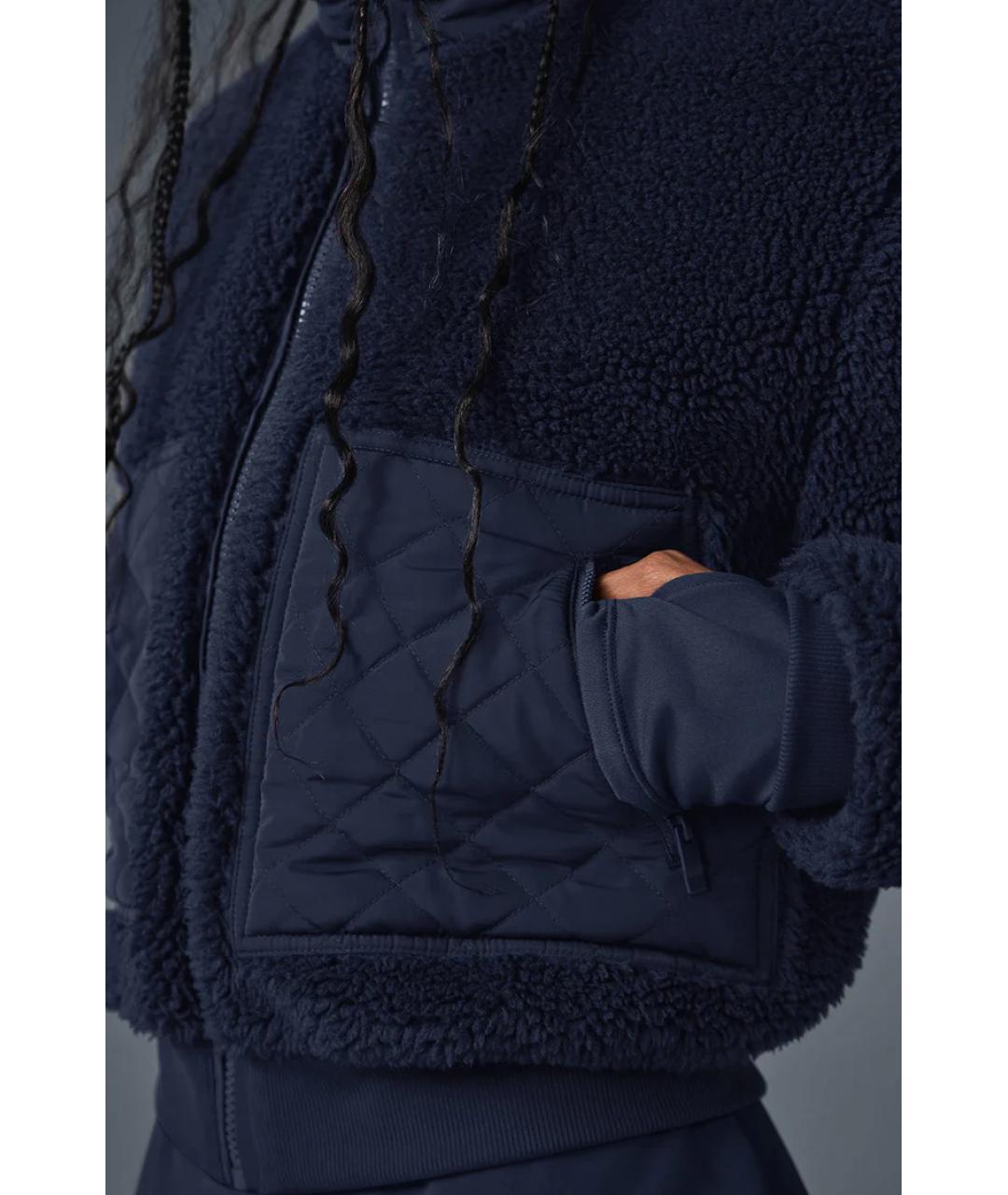 ALO YOGA Темно-синяя куртка, фото 6