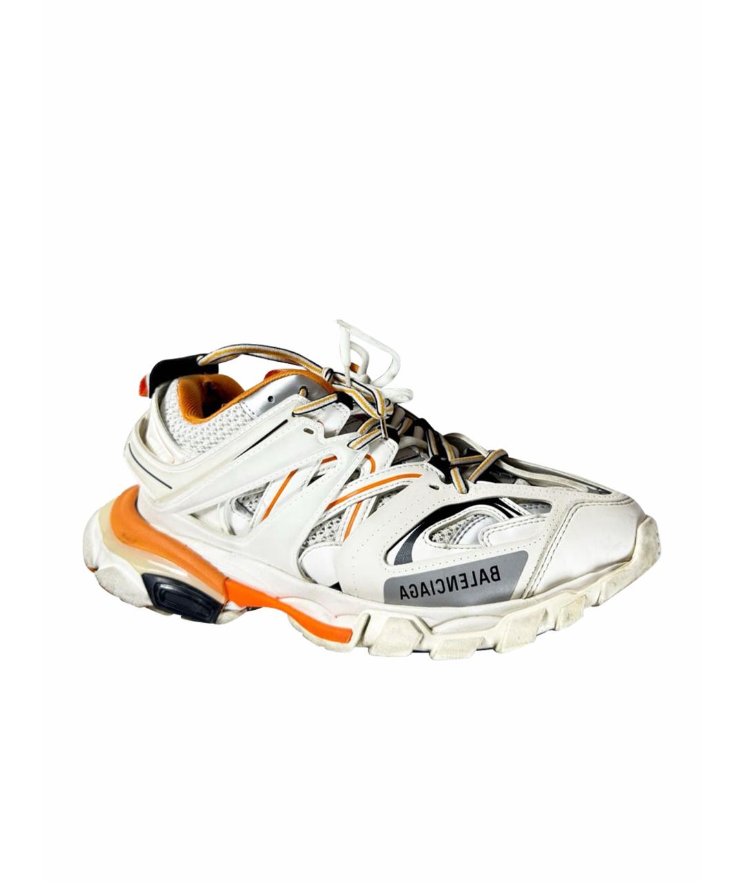 BALENCIAGA Белые низкие кроссовки / кеды, фото 1