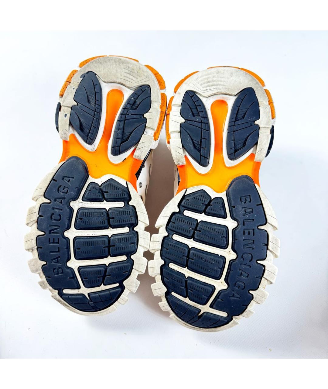 BALENCIAGA Белые низкие кроссовки / кеды, фото 6