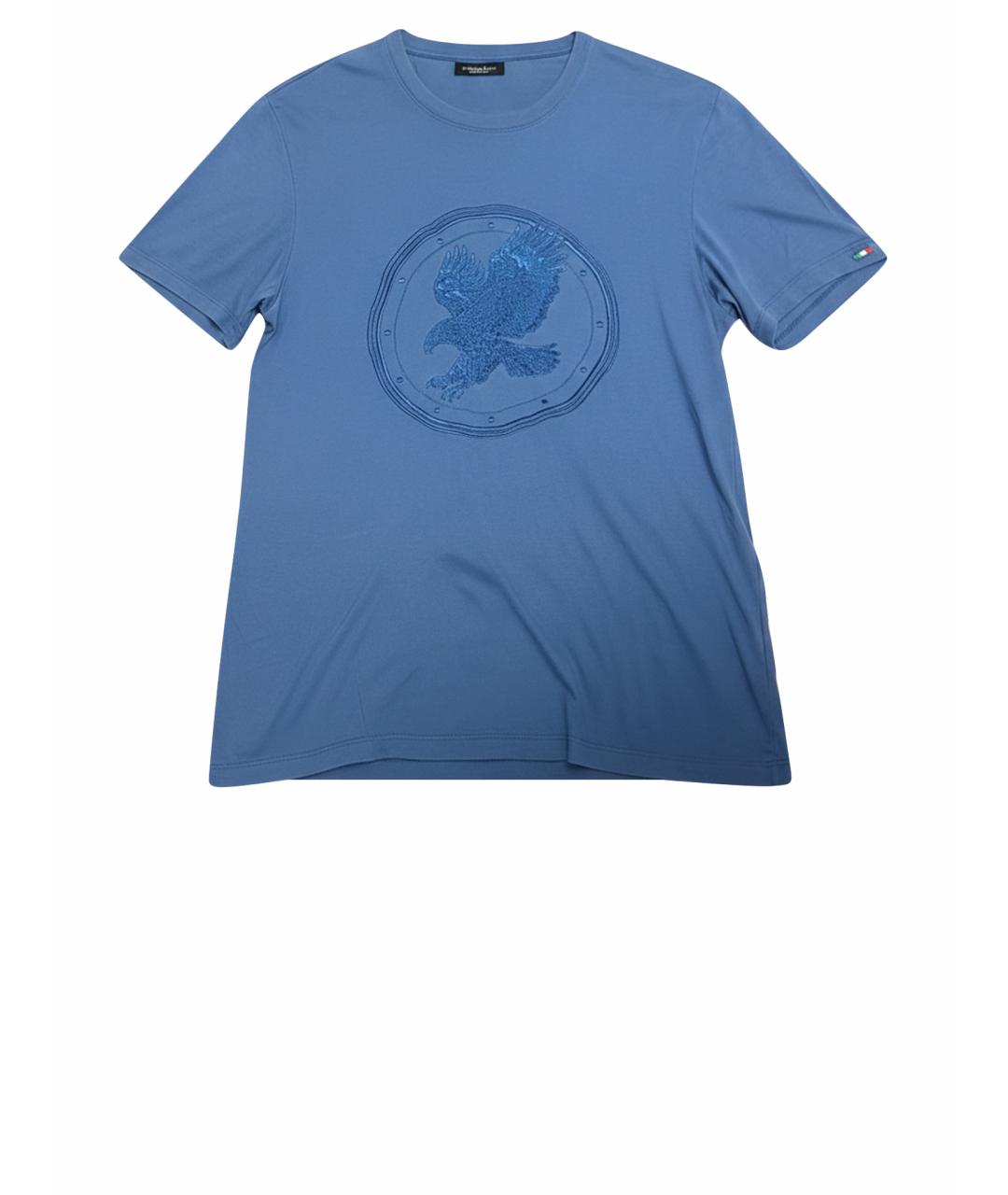 STEFANO RICCI Синяя футболка, фото 1