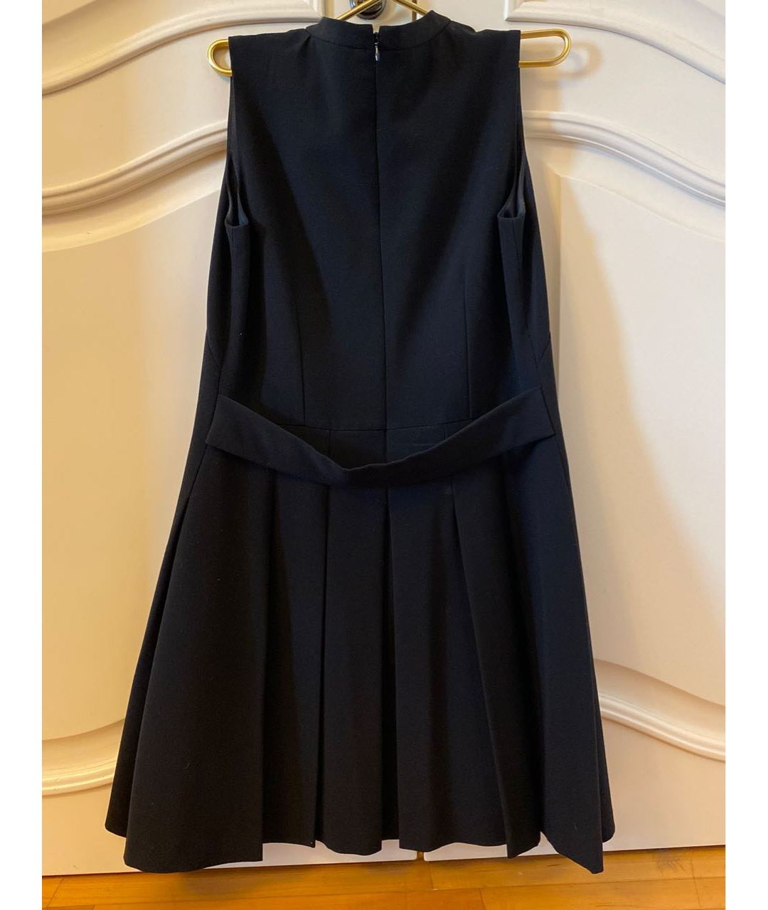 ELIE TAHARI Черное хлопковое повседневное платье, фото 2