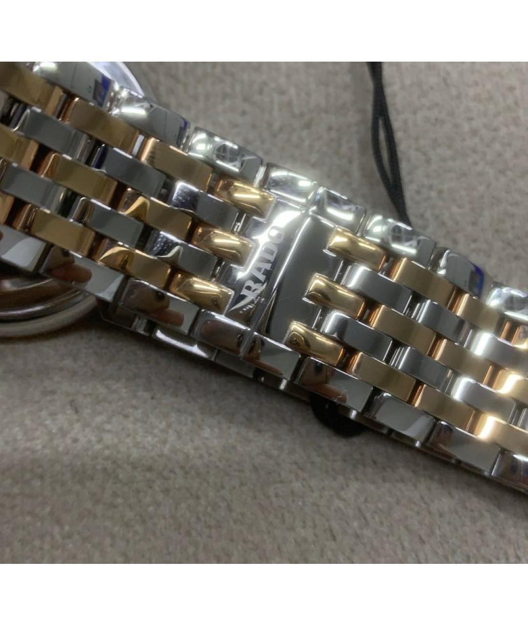 RADO Золотые металлические часы, фото 6