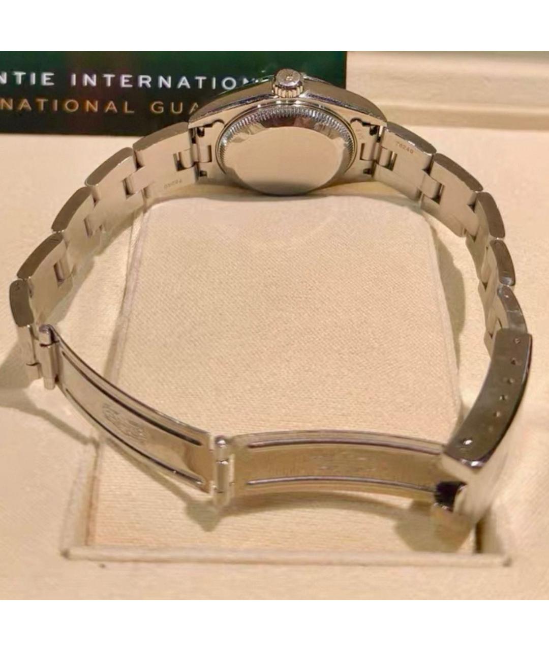 ROLEX Фиолетовые часы, фото 5