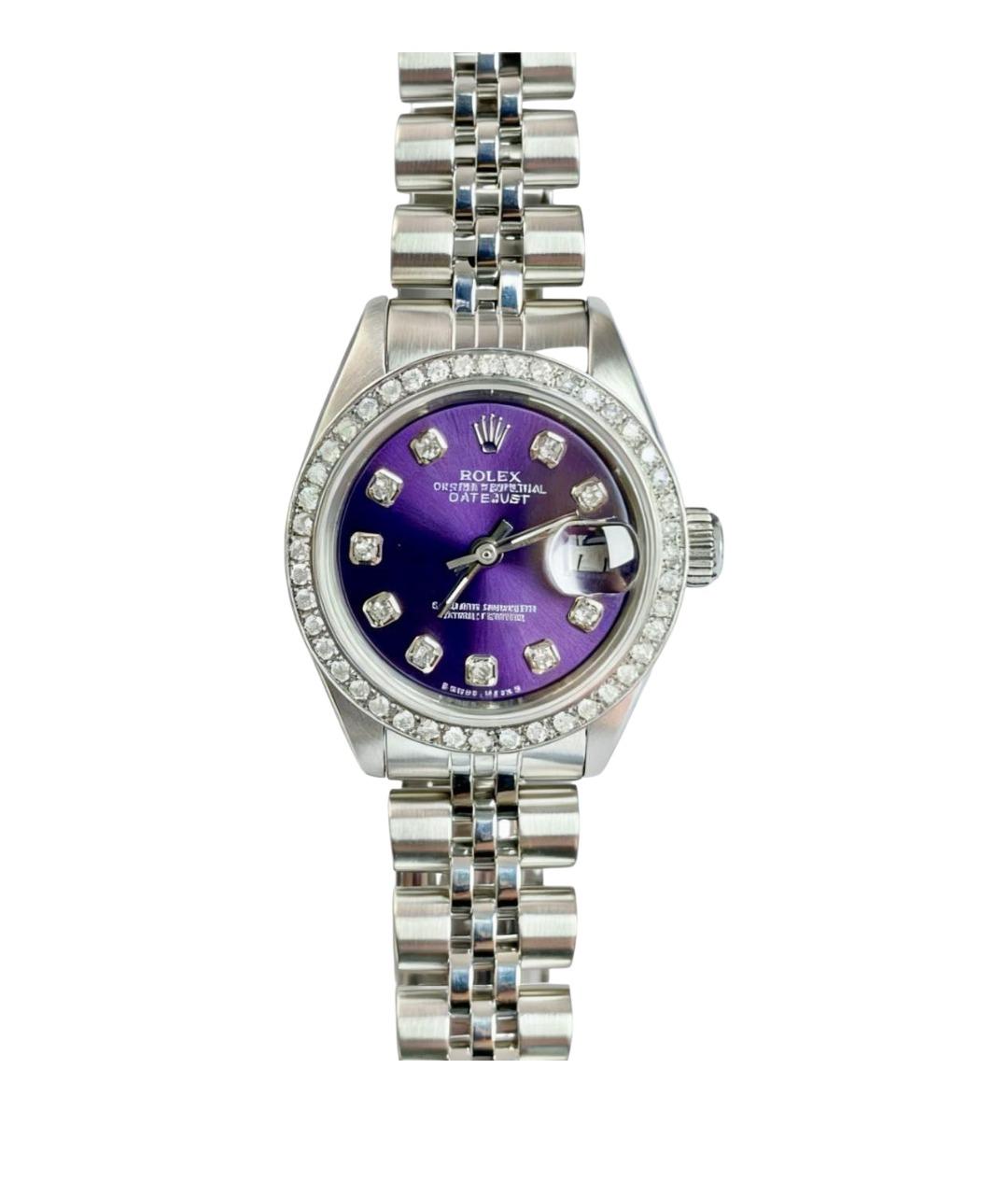 ROLEX Фиолетовые часы, фото 1