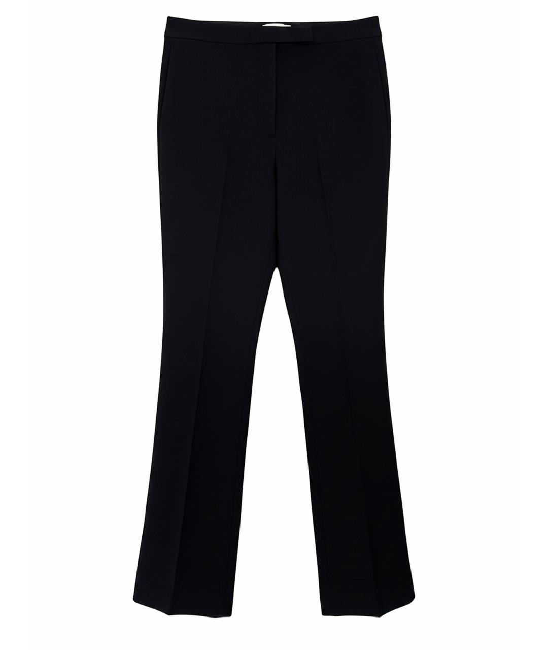 GIVENCHY Черные креповые классические брюки, фото 1