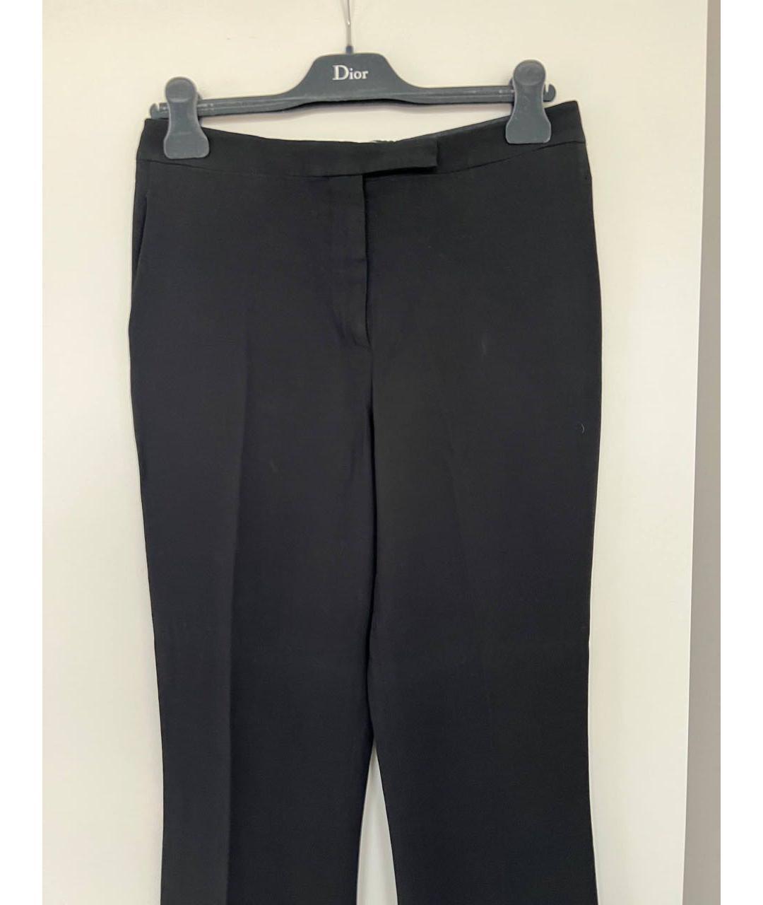 GIVENCHY Черные креповые классические брюки, фото 4