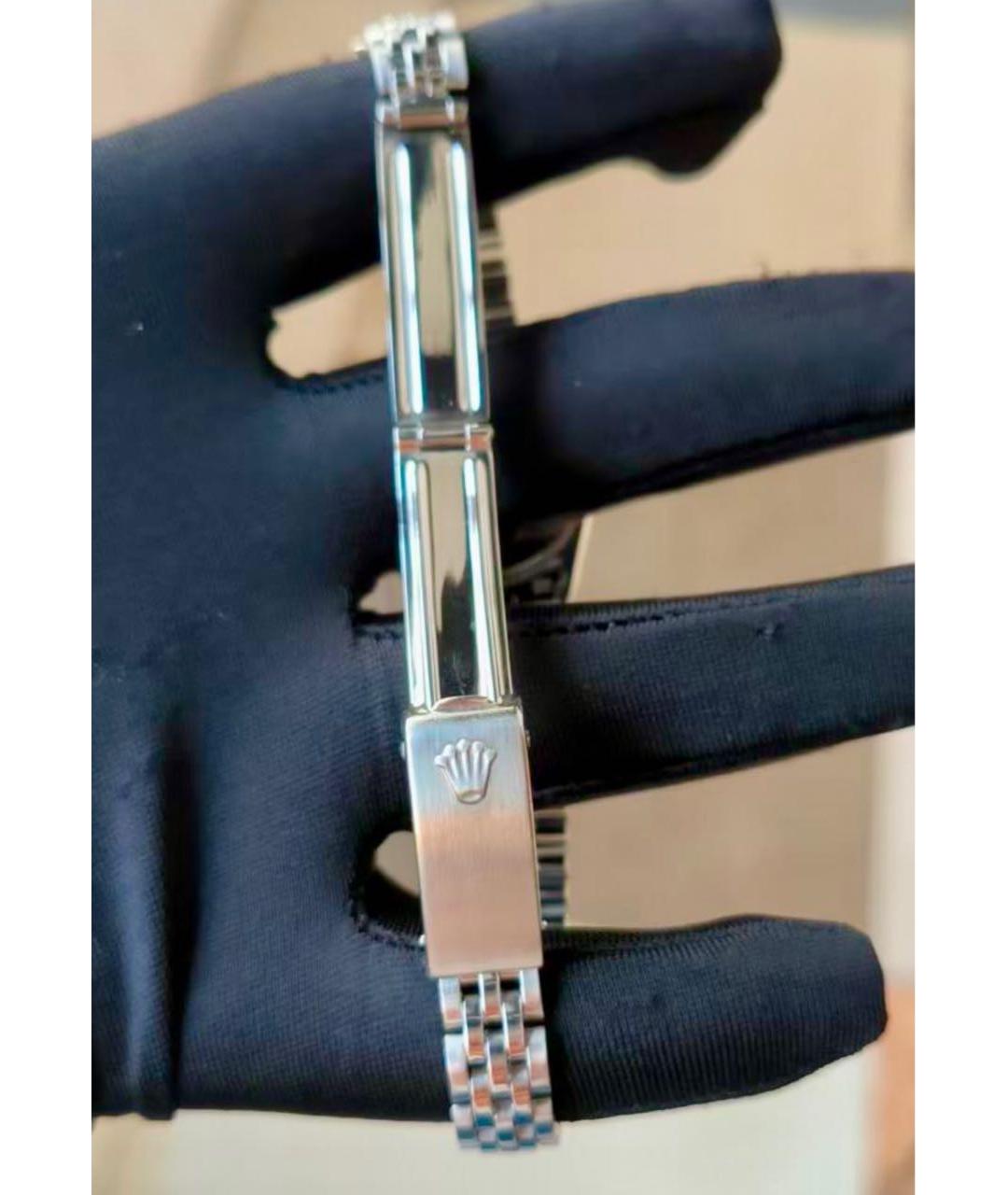 ROLEX Зеленые металлические часы, фото 4