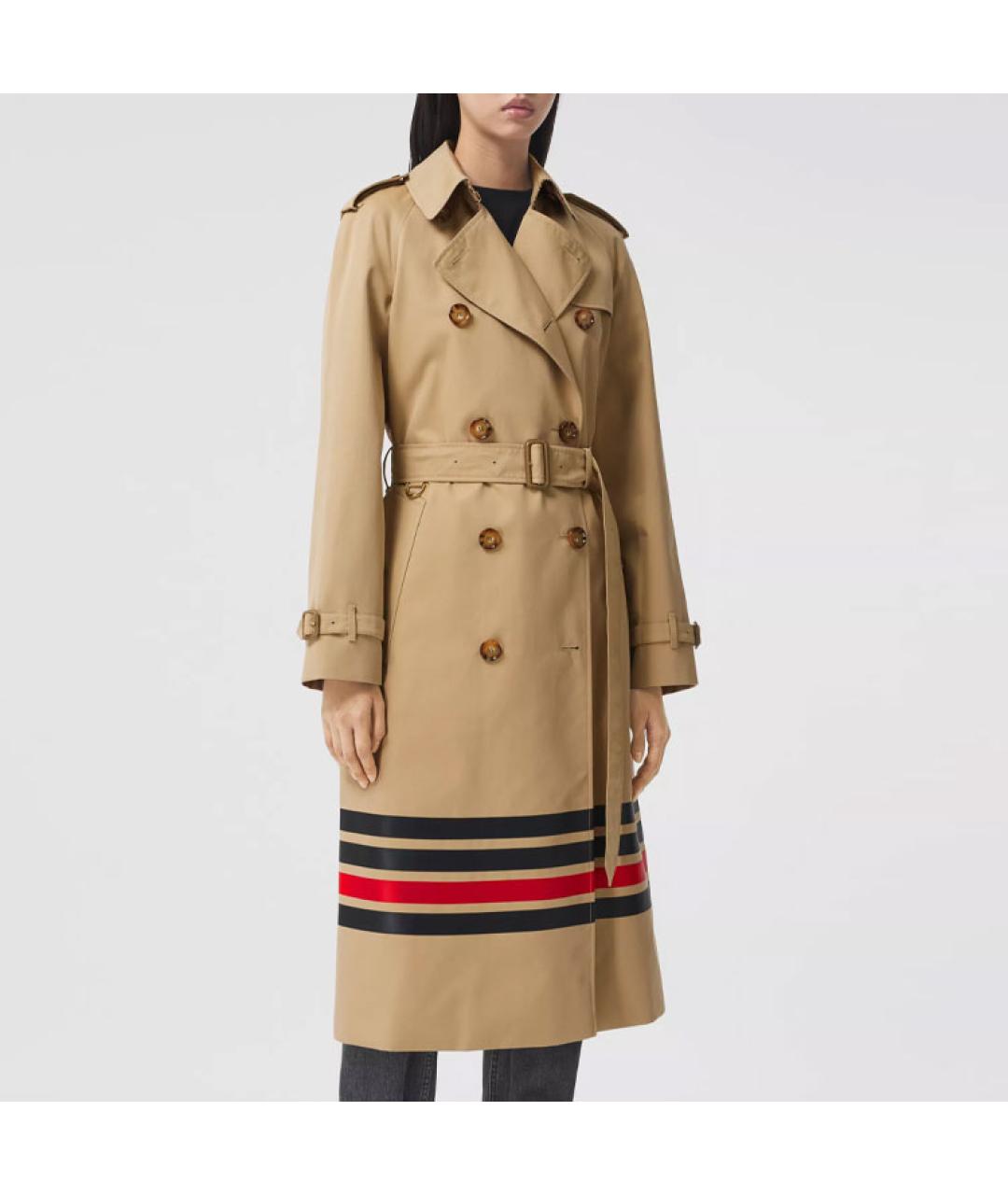 BURBERRY Коричневый тренч/плащ, фото 3