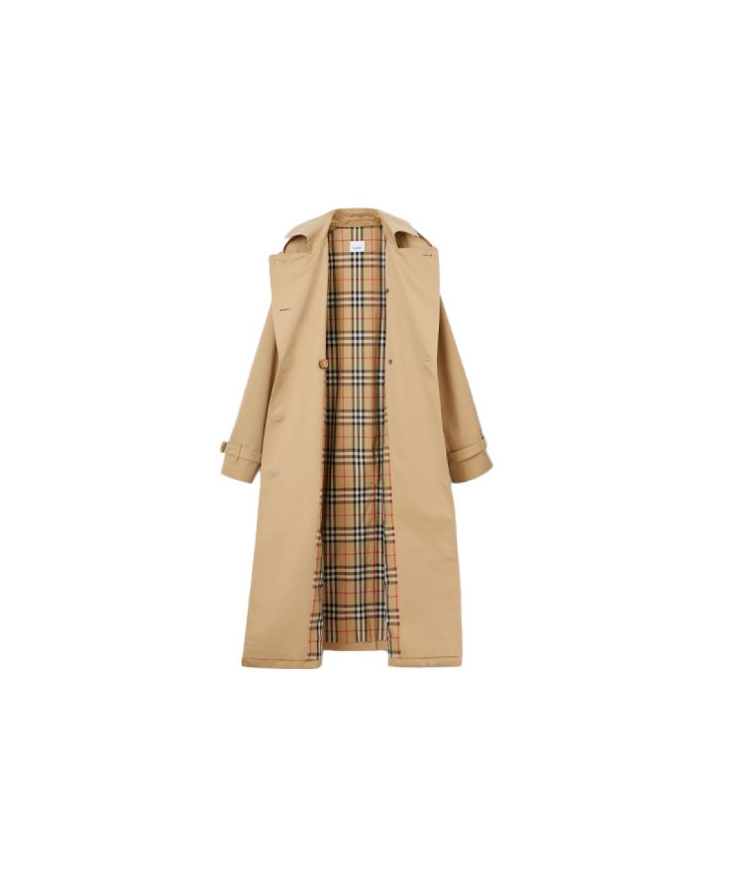 BURBERRY Коричневый тренч/плащ, фото 2