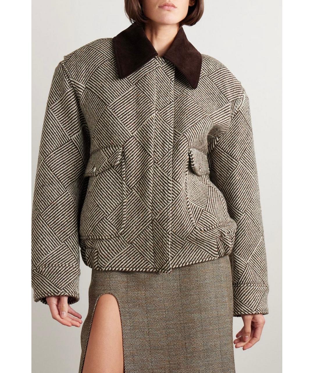 STELLA MCCARTNEY Коричневая куртка, фото 3