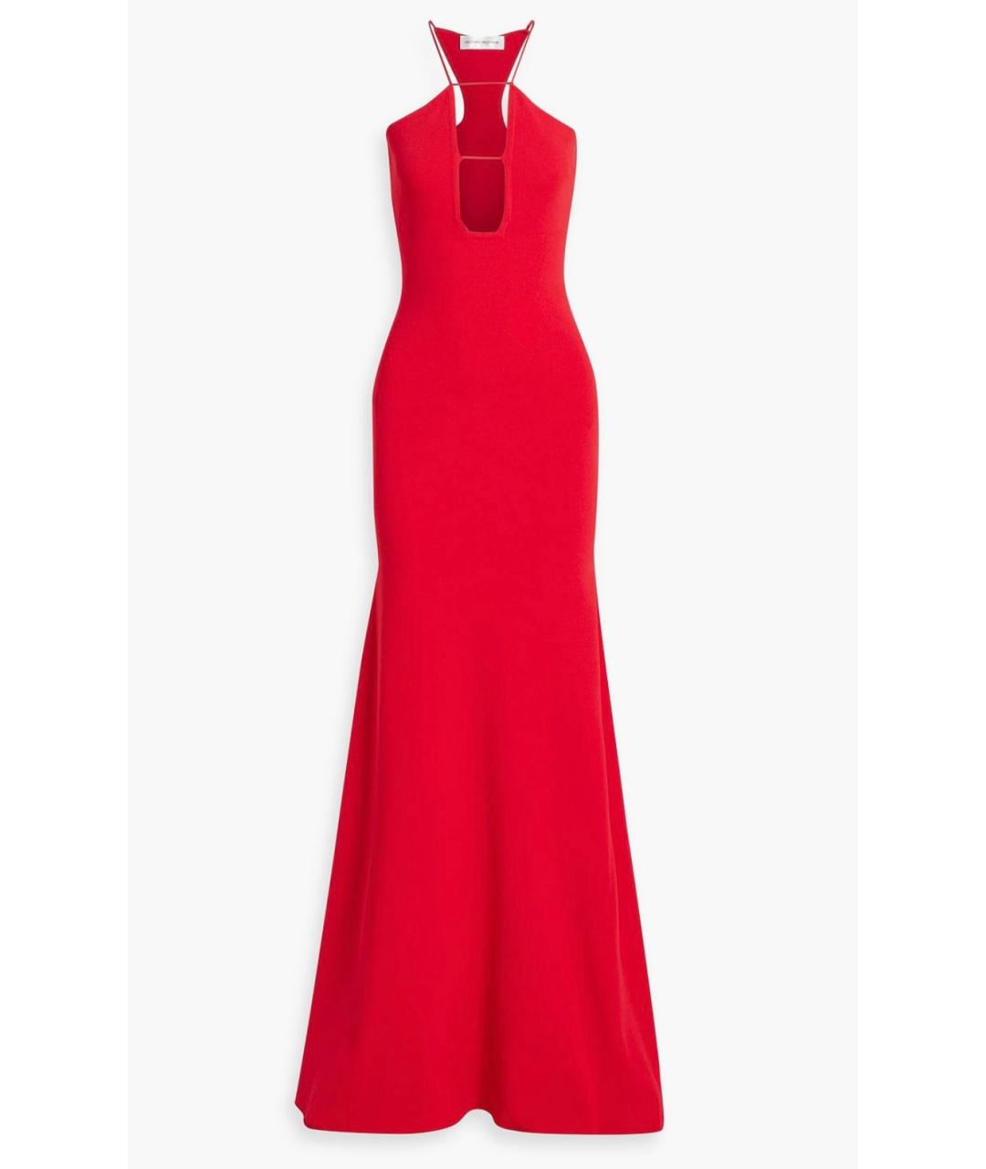 VICTORIA BECKHAM Красное коктейльное платье, фото 7