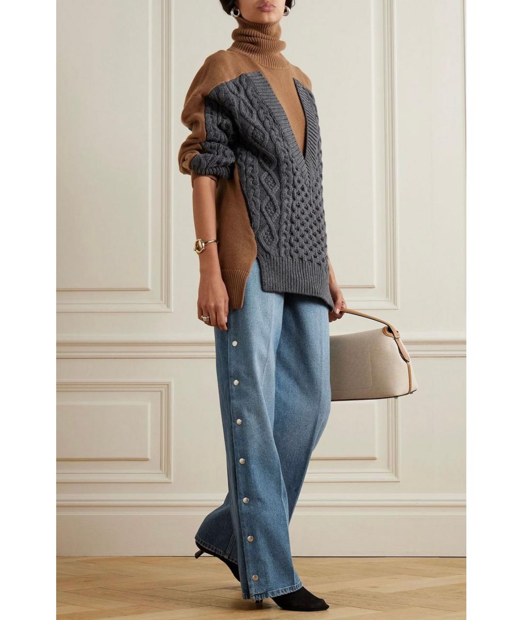 STELLA MCCARTNEY Синие прямые джинсы, фото 2