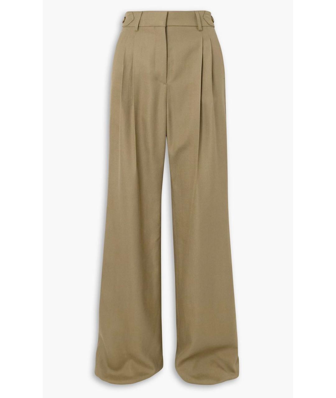 STELLA MCCARTNEY Бежевые прямые брюки, фото 6