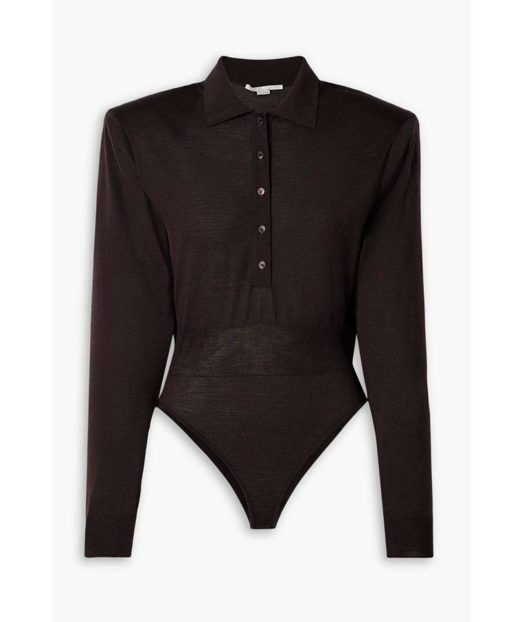 STELLA MCCARTNEY Коричневое боди, фото 1