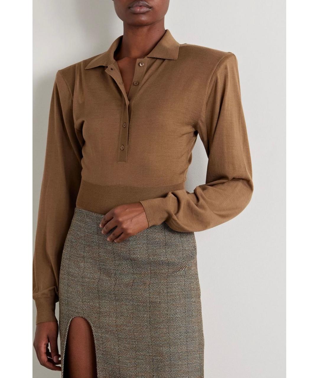 STELLA MCCARTNEY Коричневое боди, фото 3