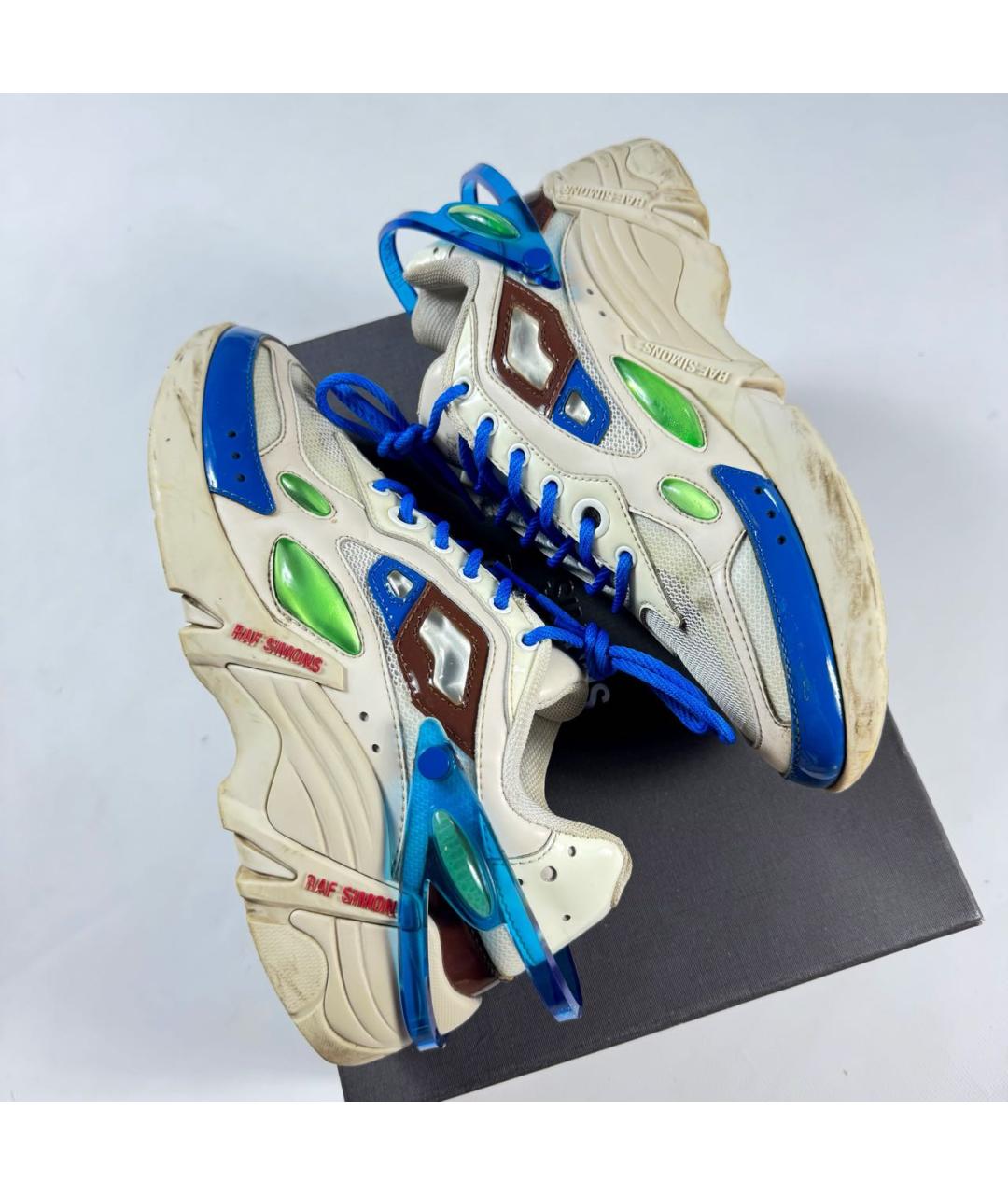 RAF SIMONS Бежевые низкие кроссовки / кеды, фото 3