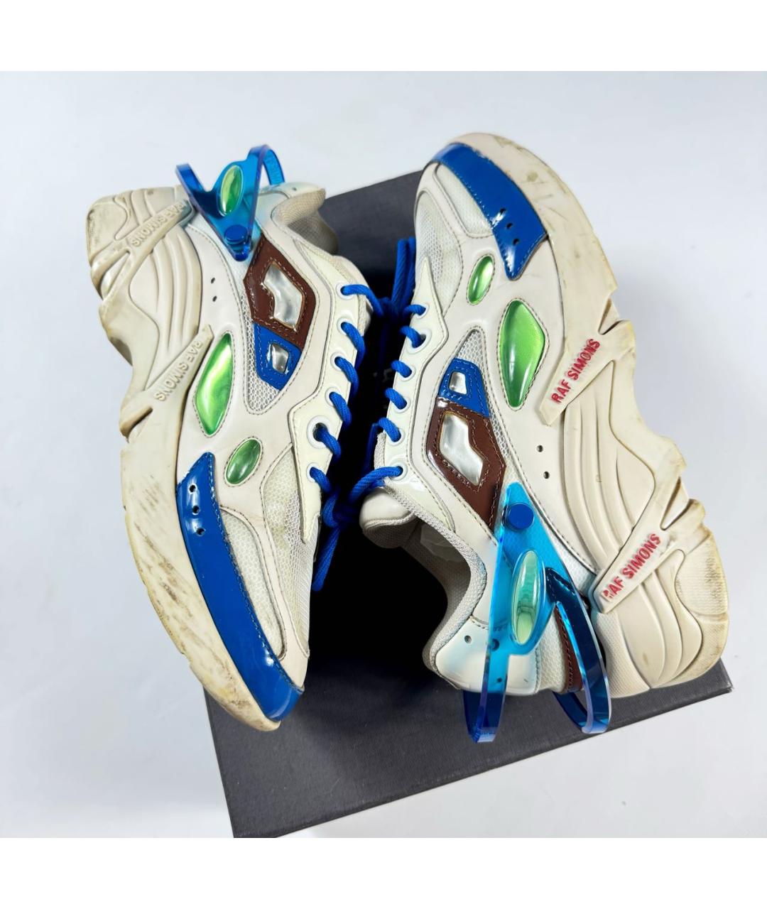 RAF SIMONS Бежевые низкие кроссовки / кеды, фото 8