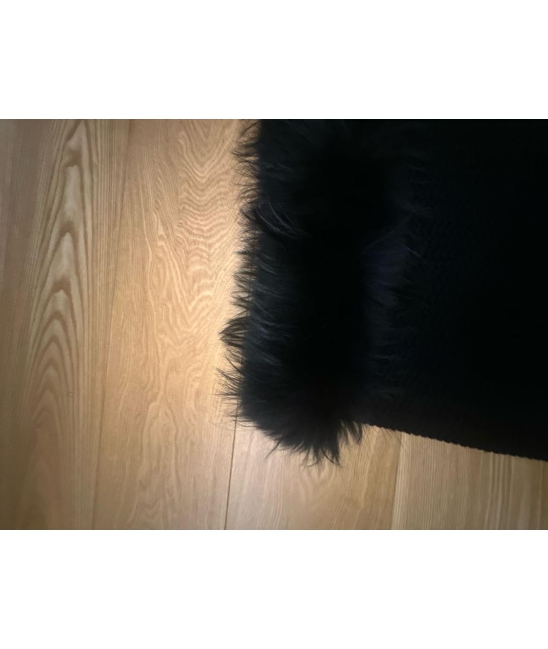 MONCLER Черный шерстяной воротник, фото 6