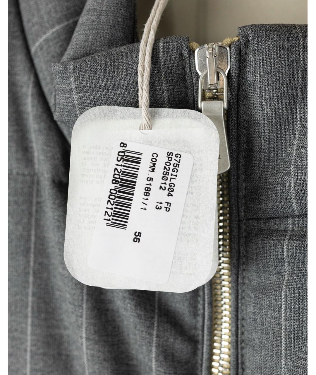 ELEVENTY Серый шерстяной жилет, фото 4