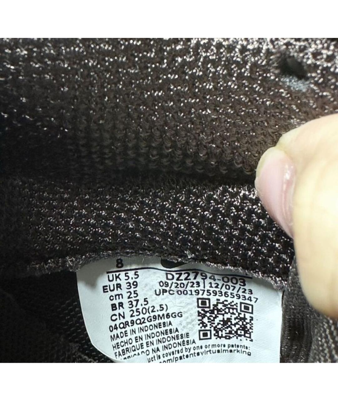 NIKE Коричневые кожаные кеды, фото 7