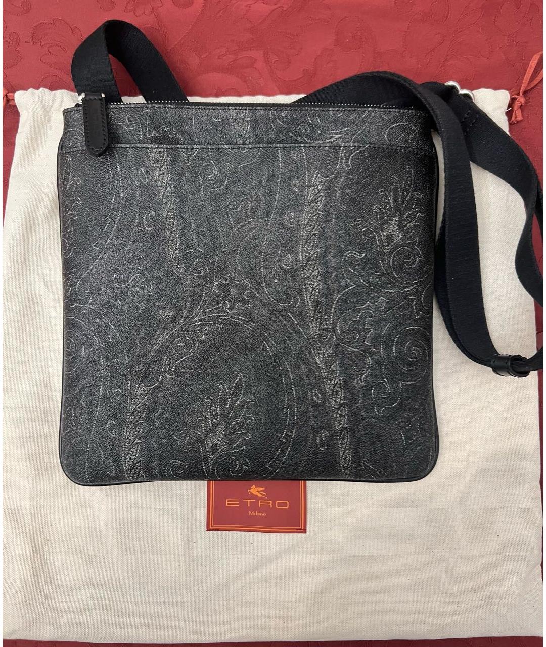 ETRO Темно-синяя сумка на плечо, фото 3