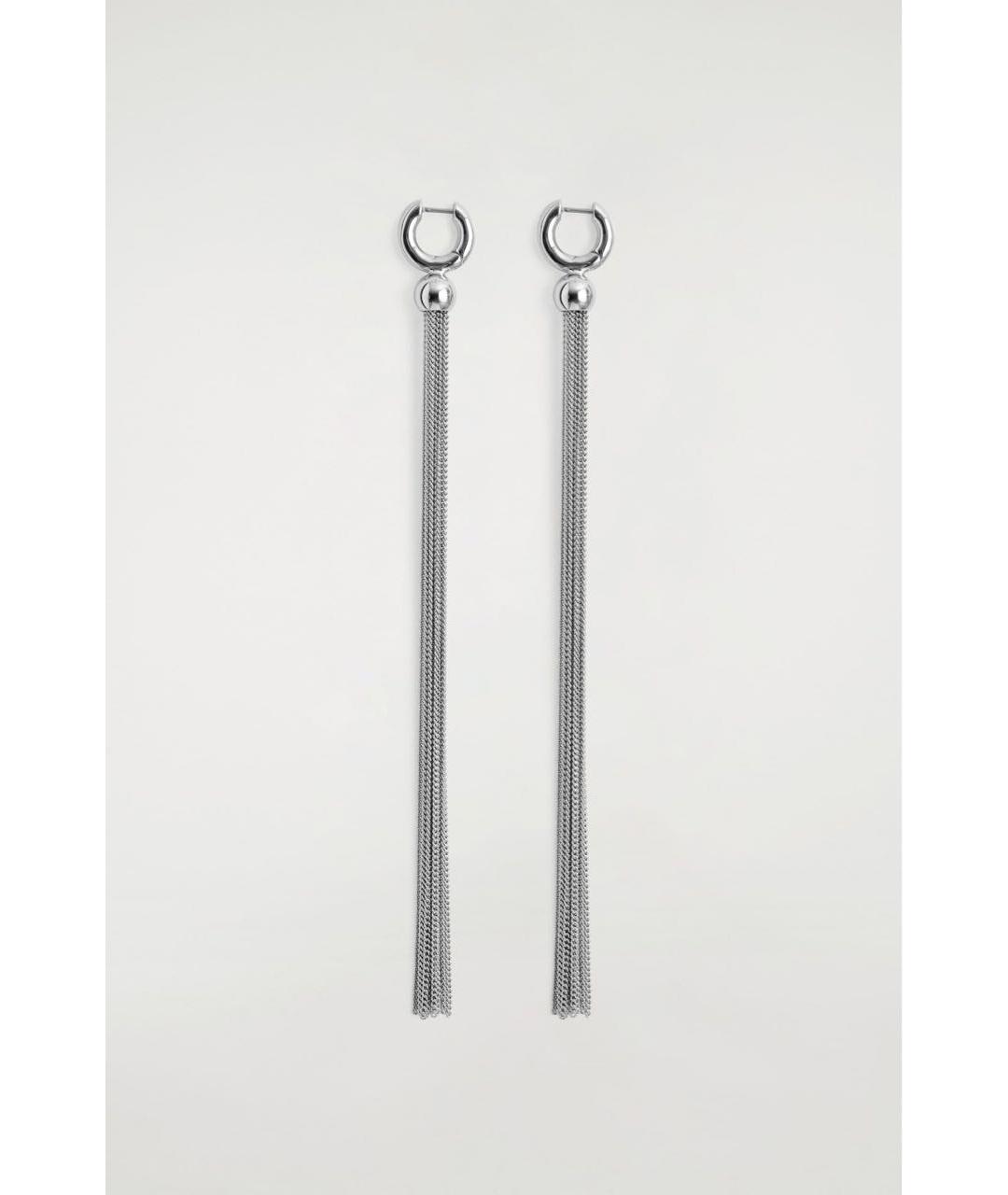 COS Серебряные латунные серьги, фото 2