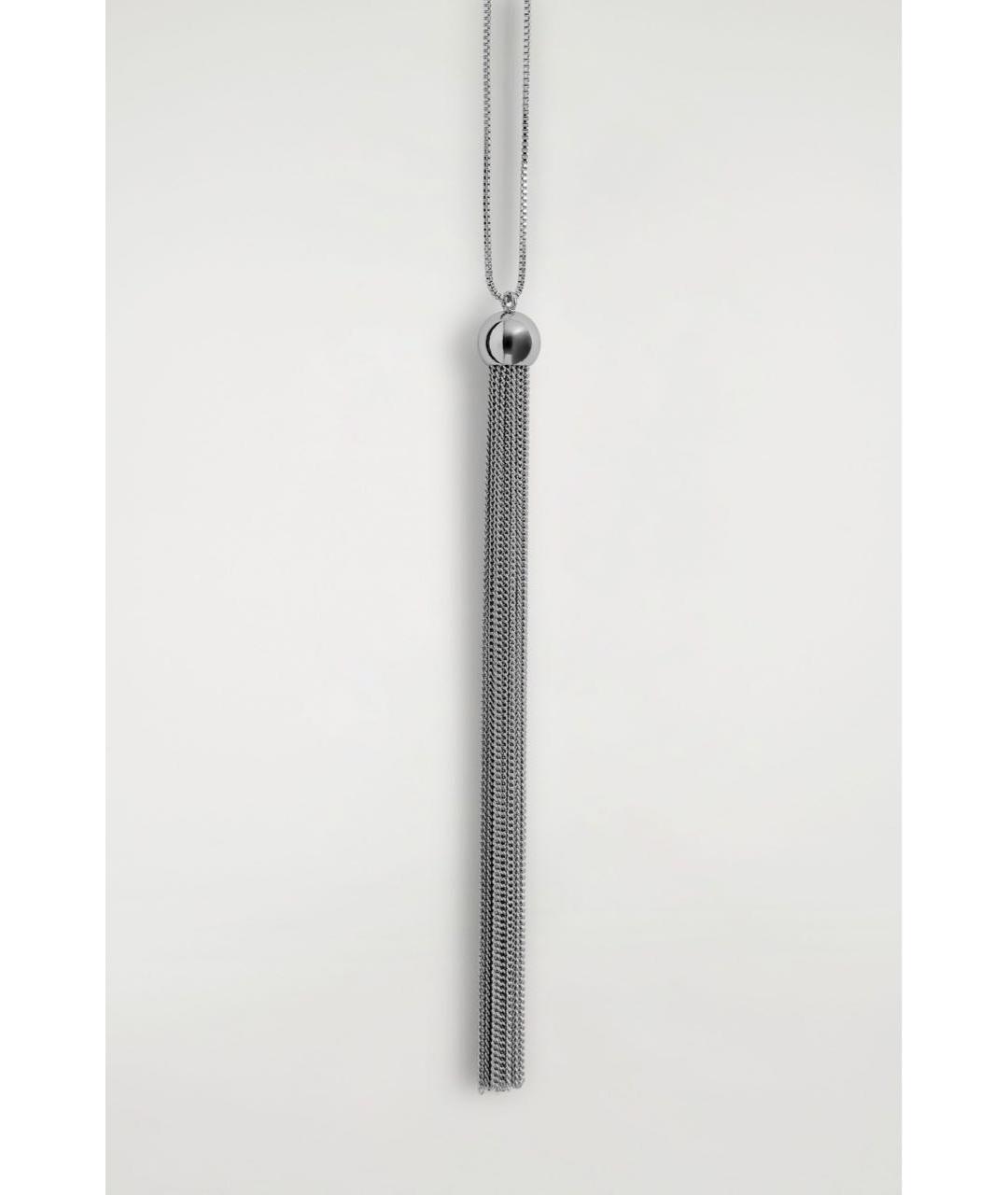 COS Серебряное латунное колье, фото 3