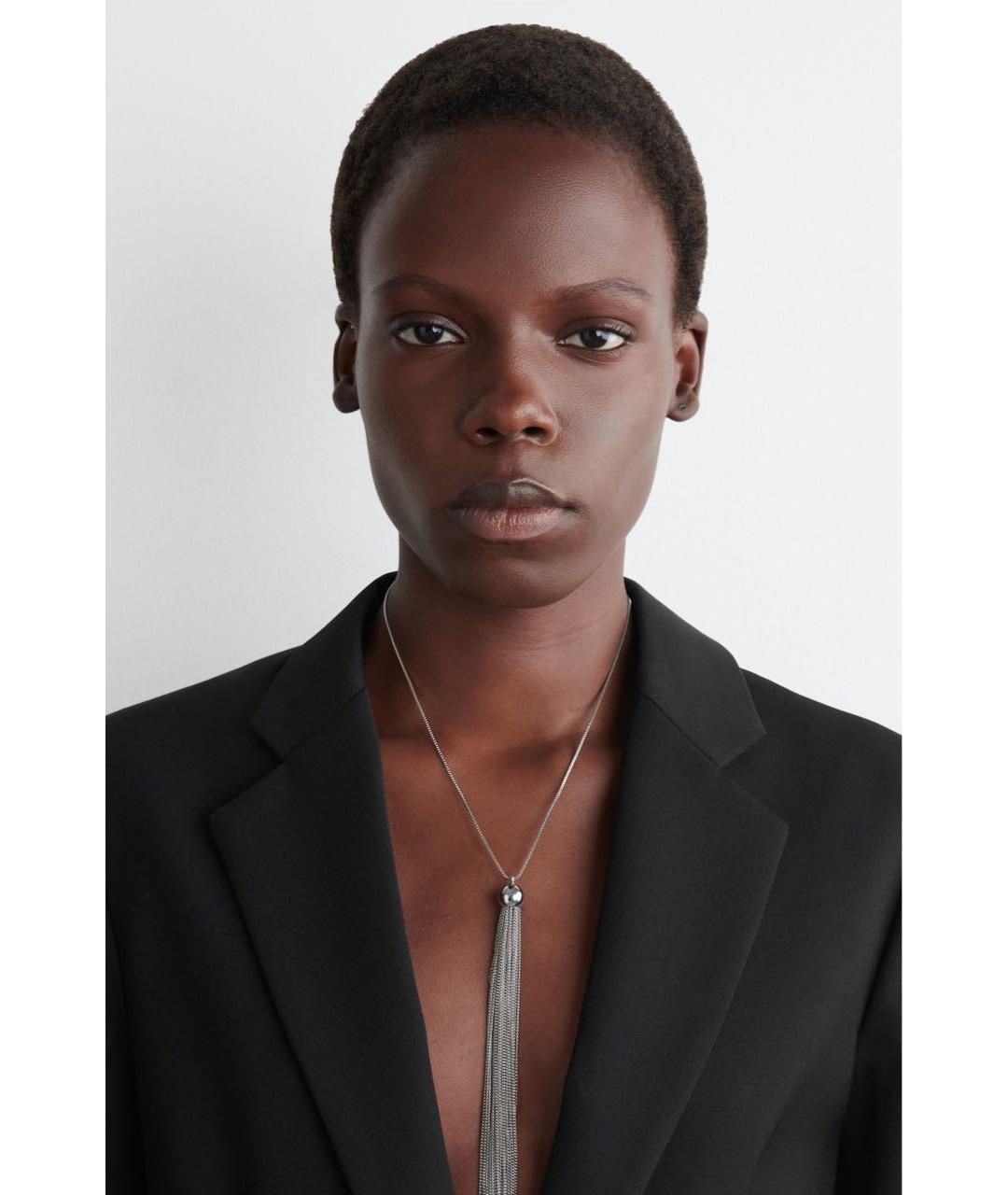 COS Серебряное латунное колье, фото 4